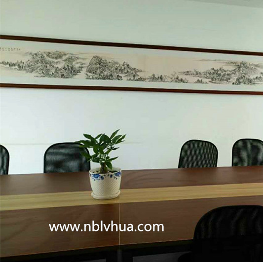 会议桌上小发财树.jpg